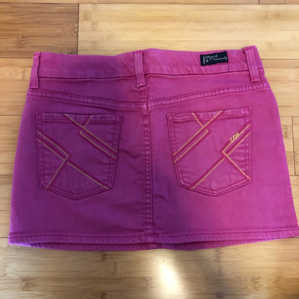 7 For All Mankined Mini Skirt